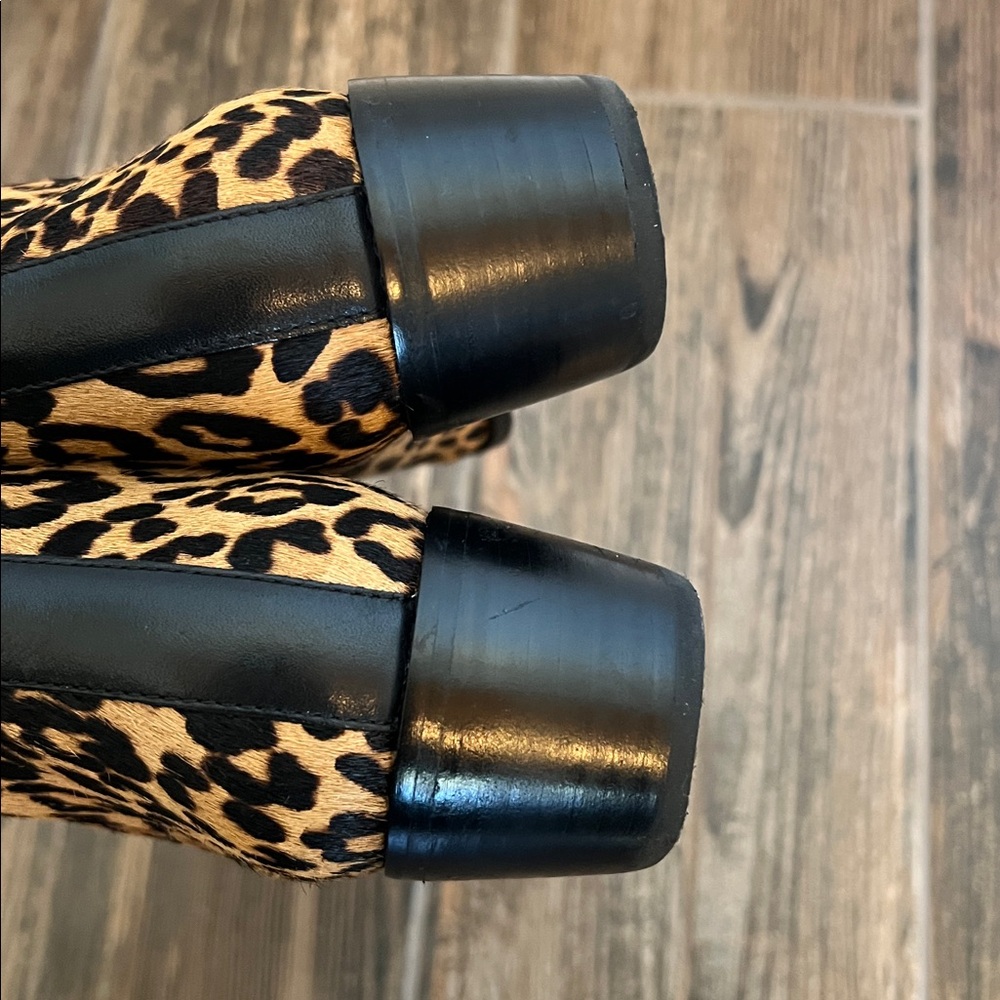 Vionic Leopard Print Ankle Booties - 8.5 - EUC - Picture 9 of 9